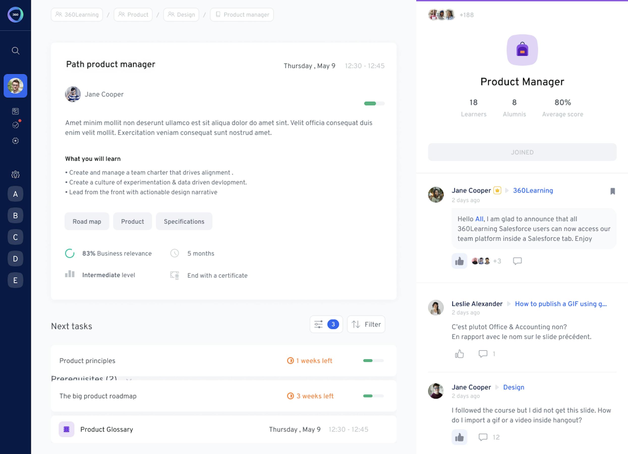 Training needs software