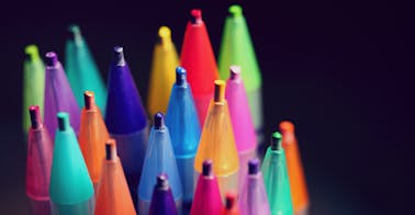 colored crayons representing DEI training