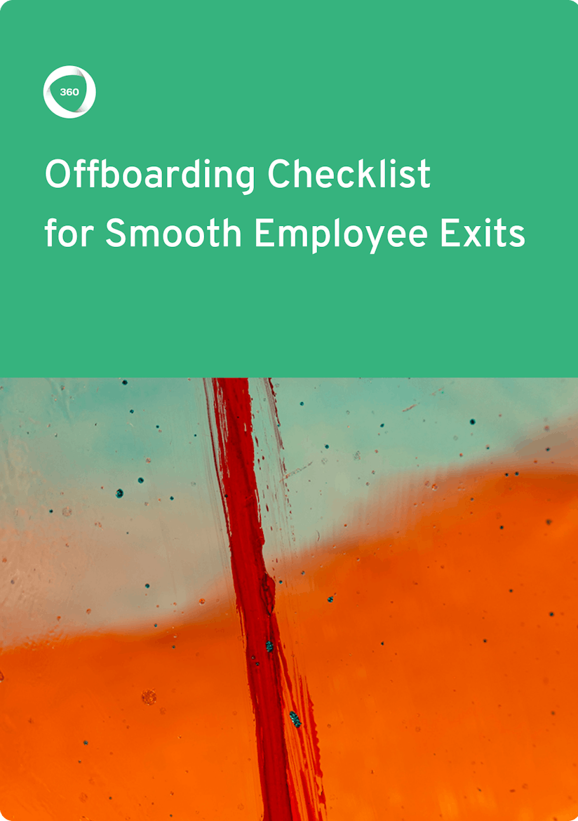 Cover to an offboarding checklist 
