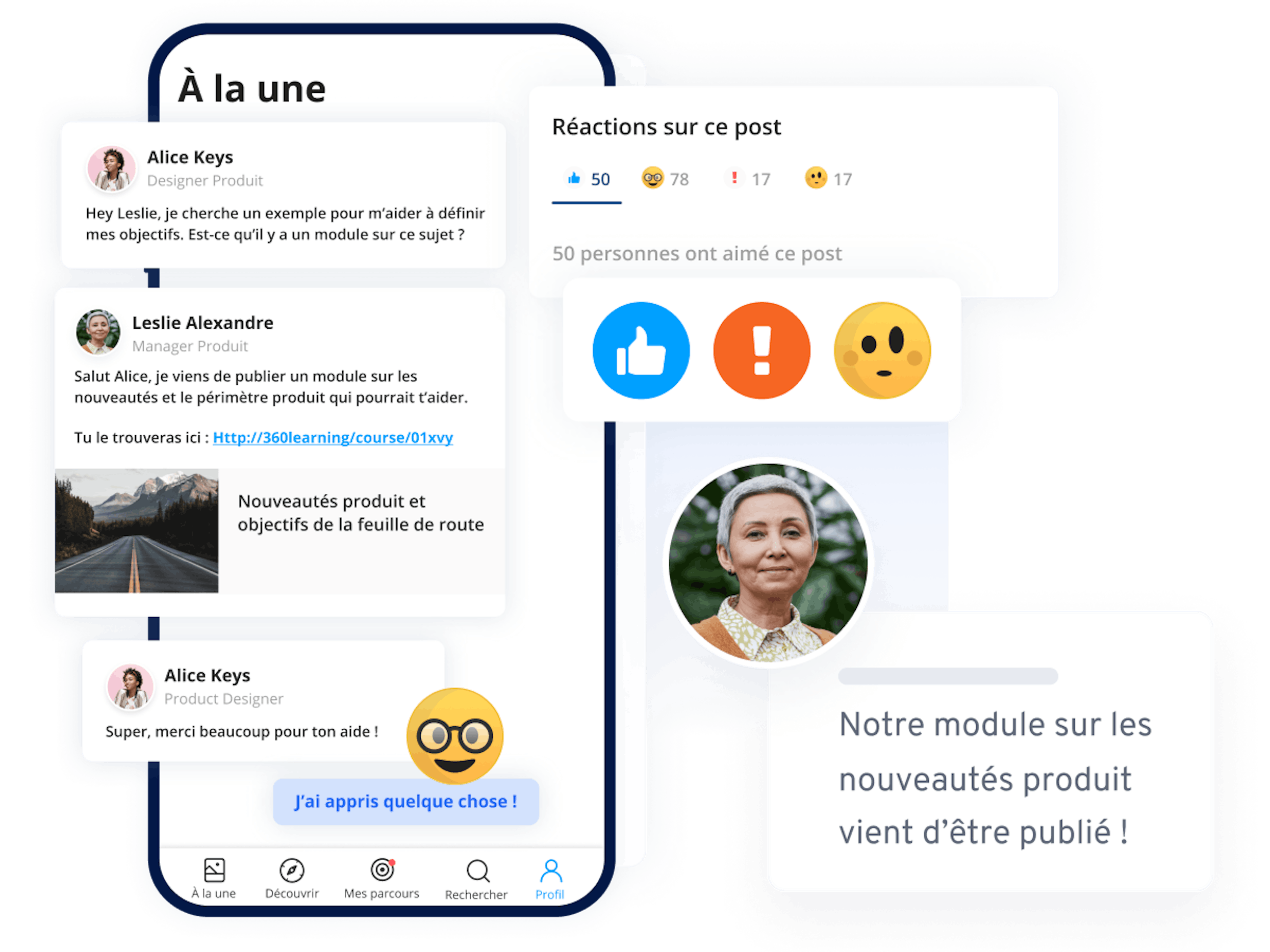 Collaboration à chaque instant