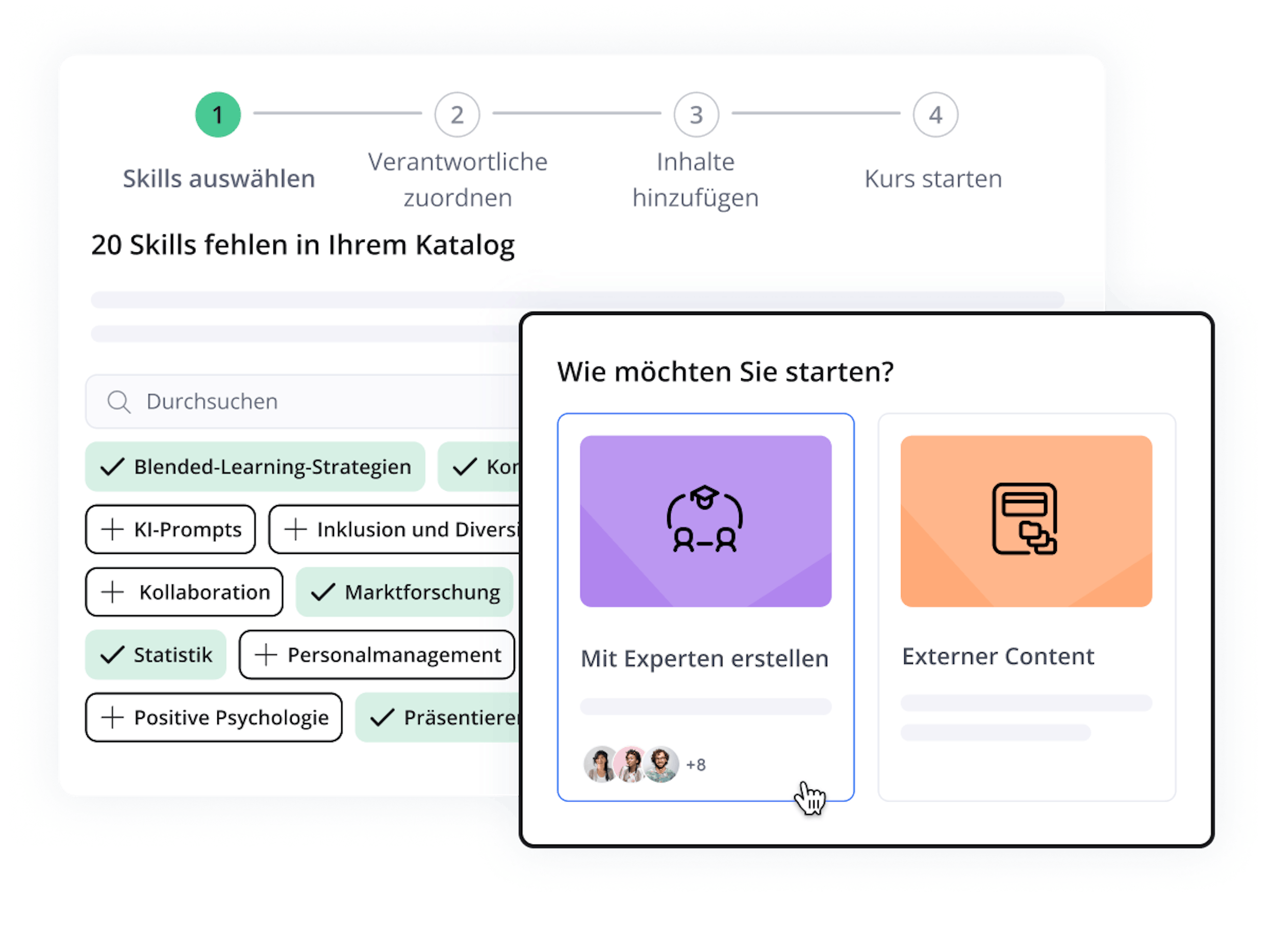 SKILL-BASIERTER SCHULUNGSKATALOG | 360Learning